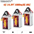 TREANTY 1000mAh 4S 80C/160C 14.8V Lipo Batteria Crossover Interno Modello di Aereo FPV Elicottero Drone Da Corsa Batteria Al Litio