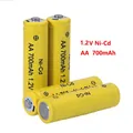 NI-CD AA della batteria ricaricabile 1.2v nicd delle batterie 700mAh di 1.2V NI-CD aa per il giocattolo telecomandato elettrico RC