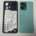 Per Redmi Note 12 4G Custodia per telefono Telaio centrale Batteria Cover posteriore Pannello Coperchio Obiettivo fotocamera posteriore Vassoio scheda SIM