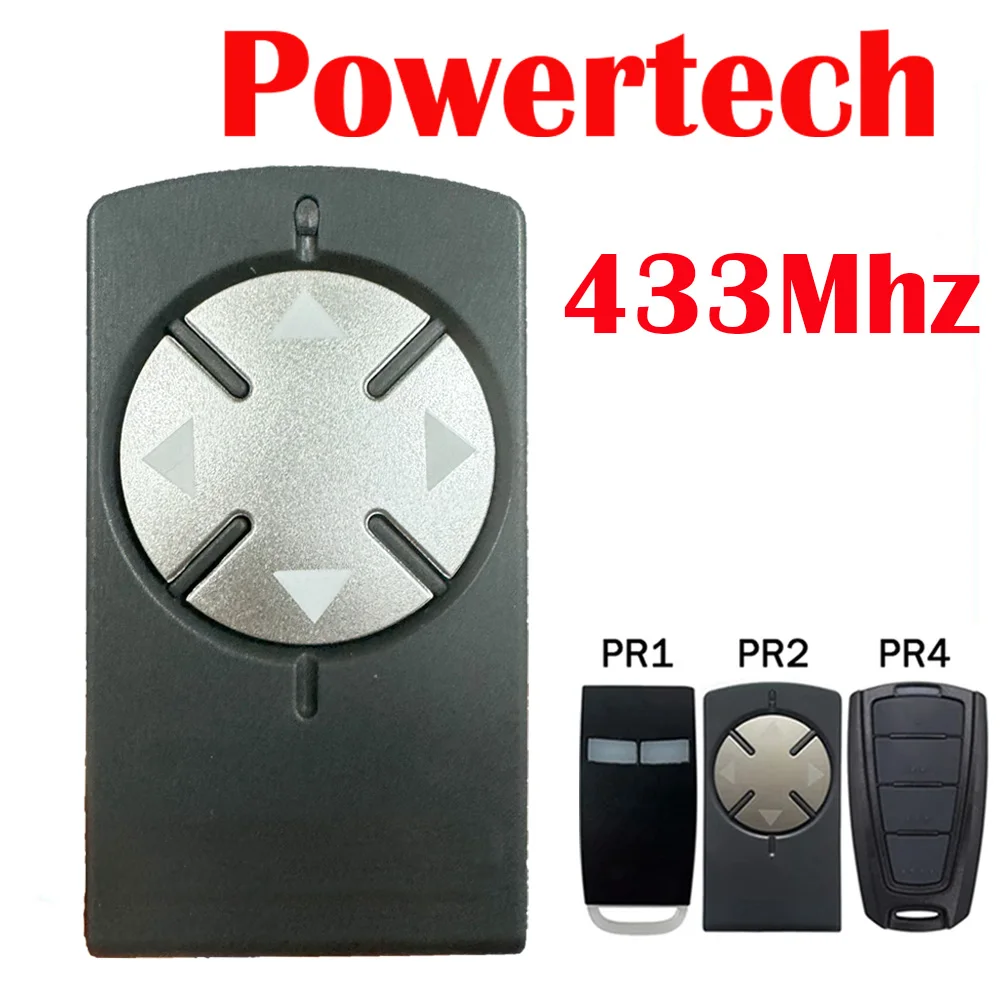 Powertech PR1 PR2 PR4 Garagentor-Fernbedienung 433,92 MHz Rolling Code für Powertech PR-2 Garagentoröffner Image