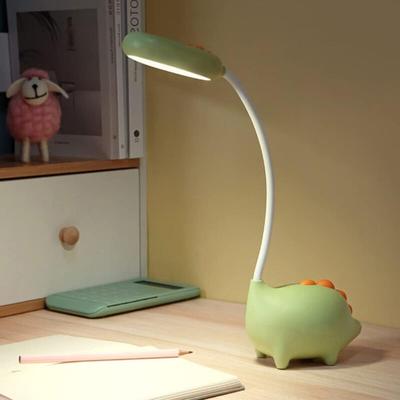 Aiperq - LED-Schreibtischlampe, Dinosaurier-Schreibtischlampe für Kinder, wiederaufladbare Image