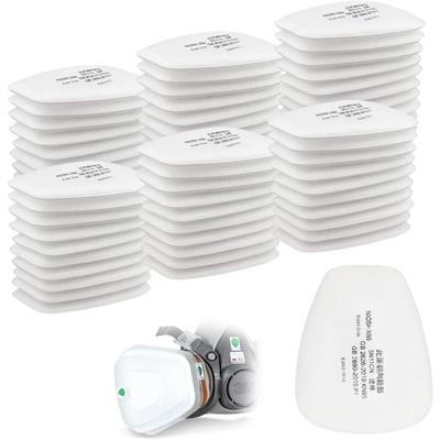 60er-Pack 3M-Baumwollfilter, Vollgesichtsmaskenfilter, 5n11 CN-Einsatzfilter, Baumwollfilter für Image