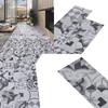 PVC-Fliesen Nicht Selbstklebend 5,26 m² 2 mm Grau Muster - pvc Boden - Vinyl Boden - Dielenboden