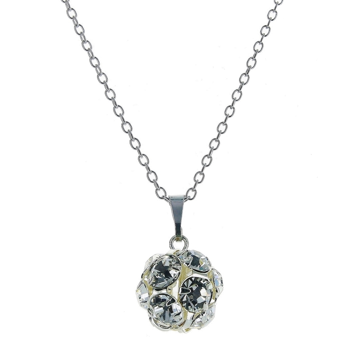 Halskette mit Swarovski-Kristallen in Kugel-Design Image