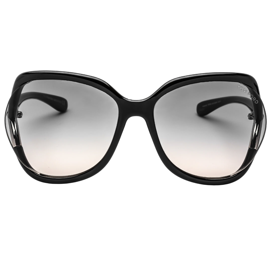 Tom Ford Gradient Smoke Lens Shiny Black Sonnenbrille Image