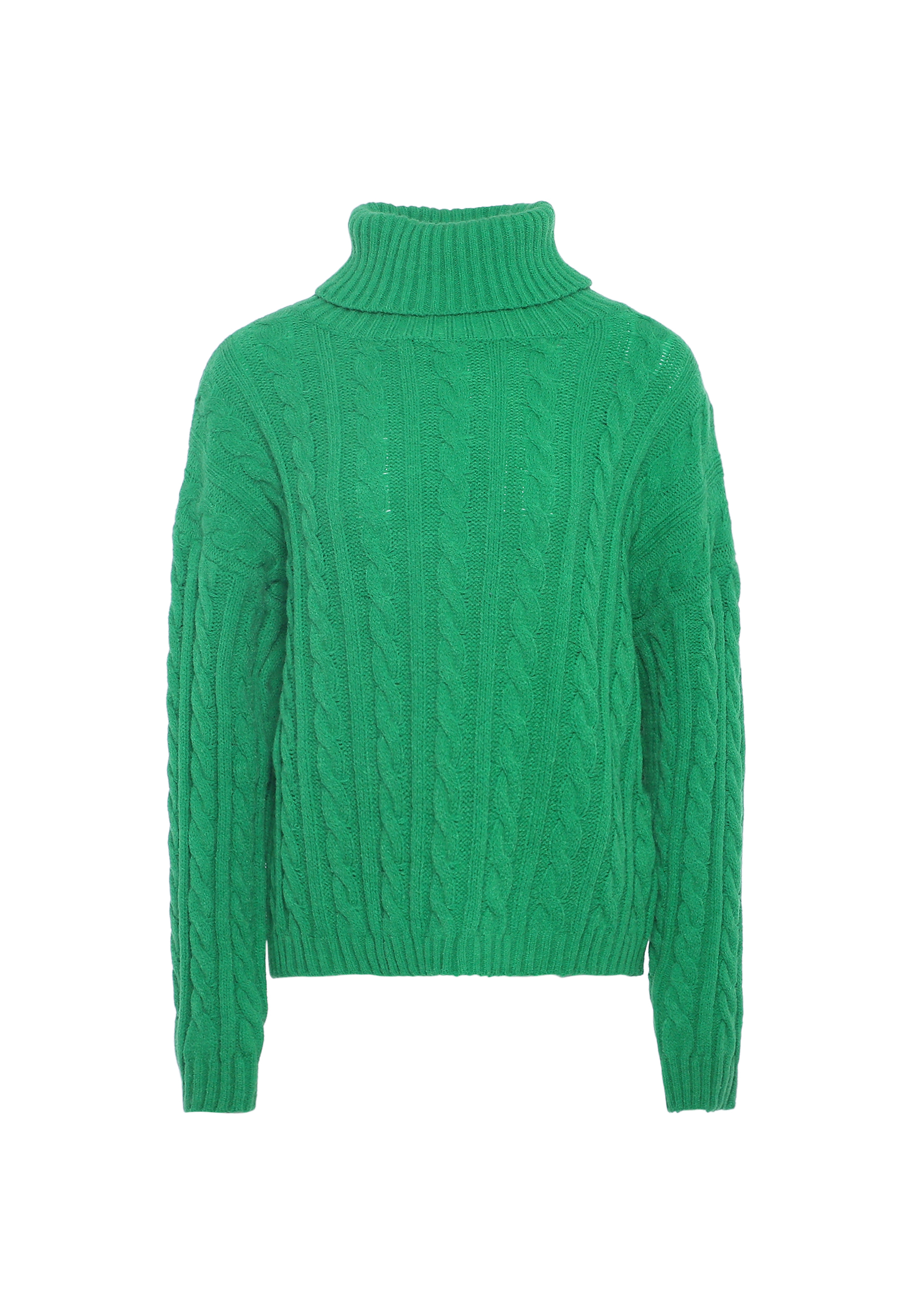 Mymo Pullover Damen grün M/L