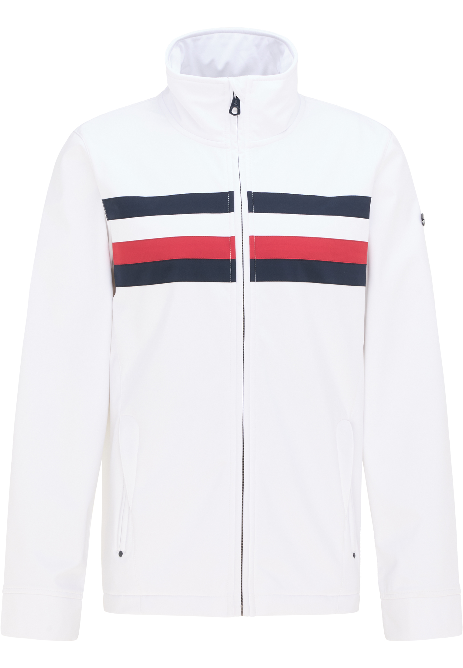 Dreimaster Funktionsjacke Herren weiss nachtblau Image