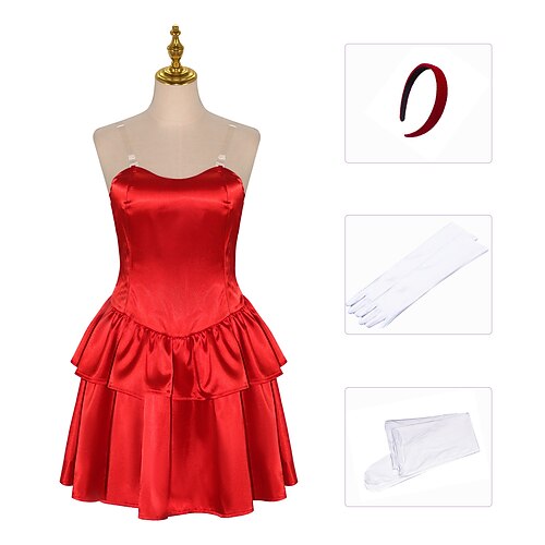Mima Kirigoe Kleid Cosplay Kostüm Party Cosplay for Damen Erwachsene Maskerade Leistung Party