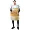 Kaffee Cosplay Kostüm Austattungen Lustige Kostüme Erwachsene Herren Damen Cosplay Leistung Party Halloween Karneval Einfaches Karnevalskostüm