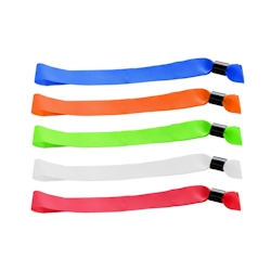 CombiCraft Textil Festivalarmband 5er Farbenmix - 100 Stück Image