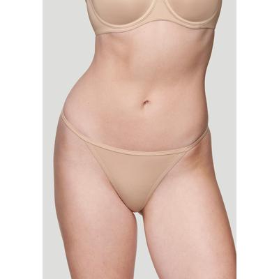 Plus Size Women's The String Thong - Modal by CUUP in Salt (Size 2 / S)