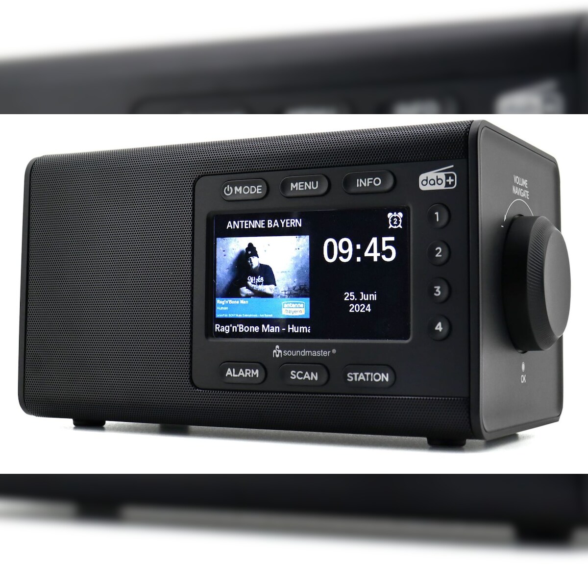Soundmaster DAB900 Digitalradio mit DAB+ & UKW/FM, Bluetooth & Wecker Image