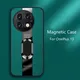 Per OnePlus 13 Custodia Anello magnetico Cover posteriore per telefono per OnePlus13 5G One Plus 13 Custodia in pelle di lusso Paraurti antiurto in silicone