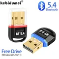 Adattatore Bluetooth 5.3 5.4 Adattatore dongle USB Ricevitore audio Trasmettitore Adattatore wireless per PC Altoparlante portatile Mouse Tastiera