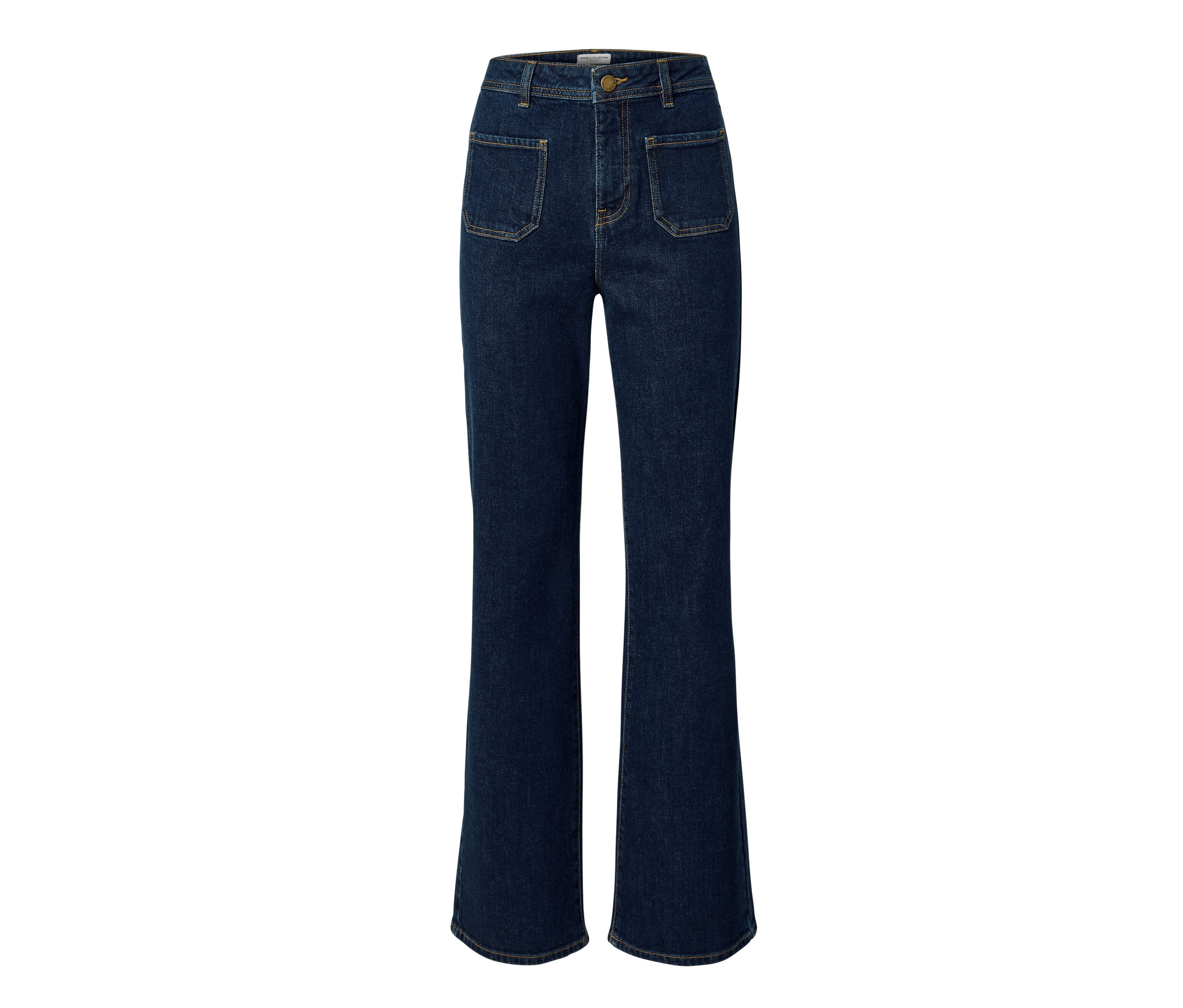 Tchibo - Flared Jeans – Fit »Cara« - Damen - Gr. 42 - dunkelblau