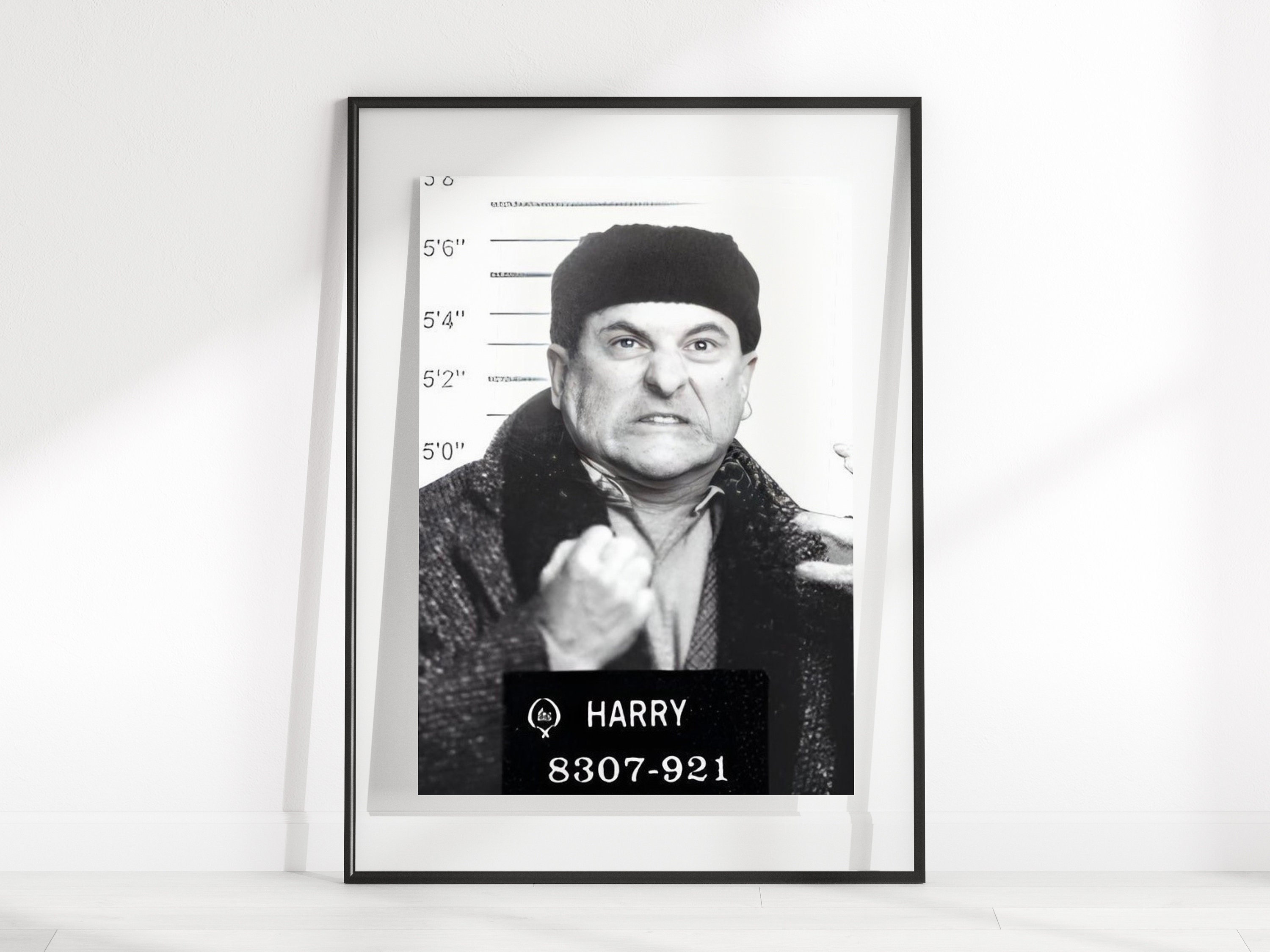 Stampa murale del film Mamma, ho perso l'aereo di Harry / Harry e Marv Mamma, ho perso l'aereo / Kevin McCallister / Film di Natale Mamma, ho perso l'