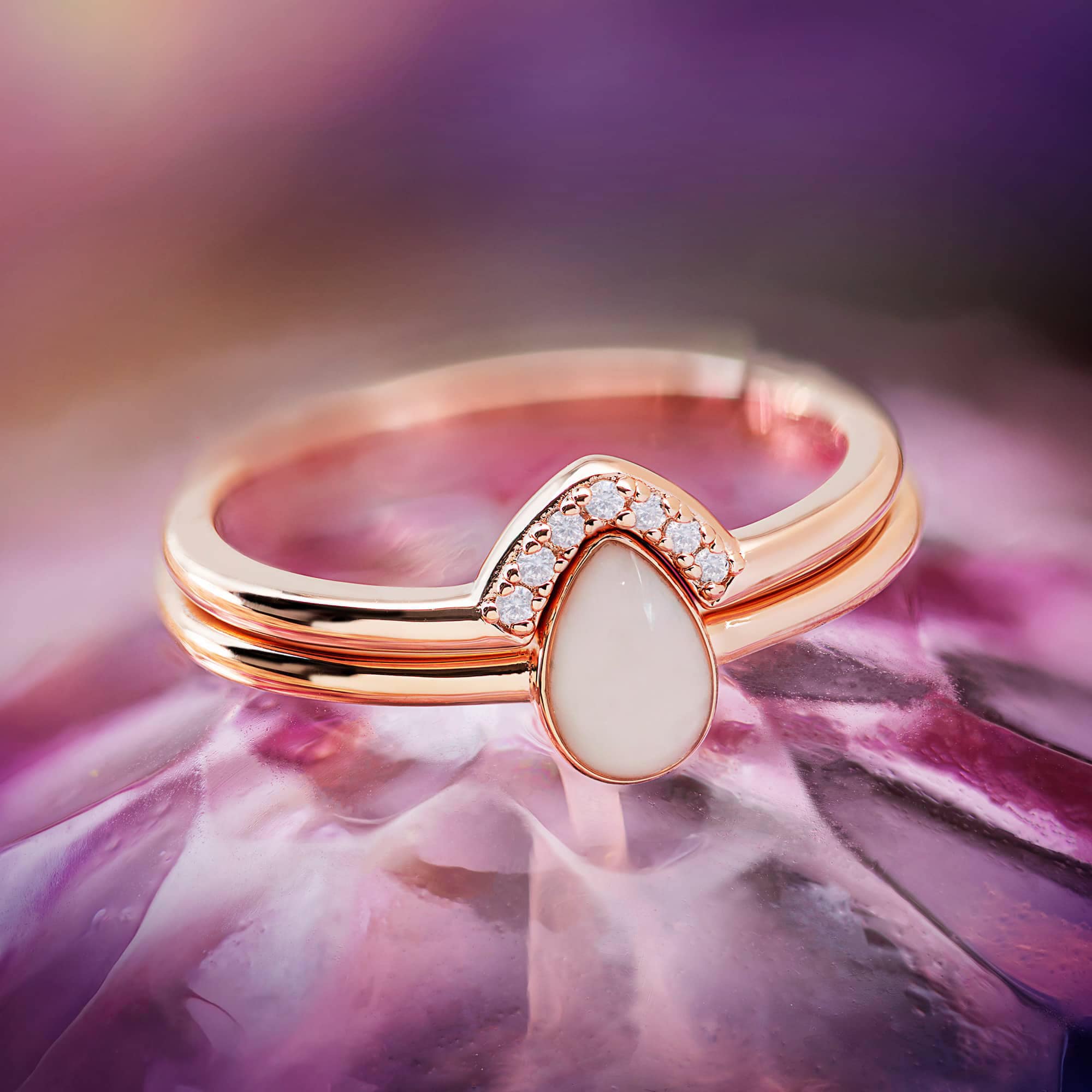 Facile fai da te anello per latte materno insieme a forma di goccia gioielli per il latte materno idea regalo per il latte materno kit di gioielli ric