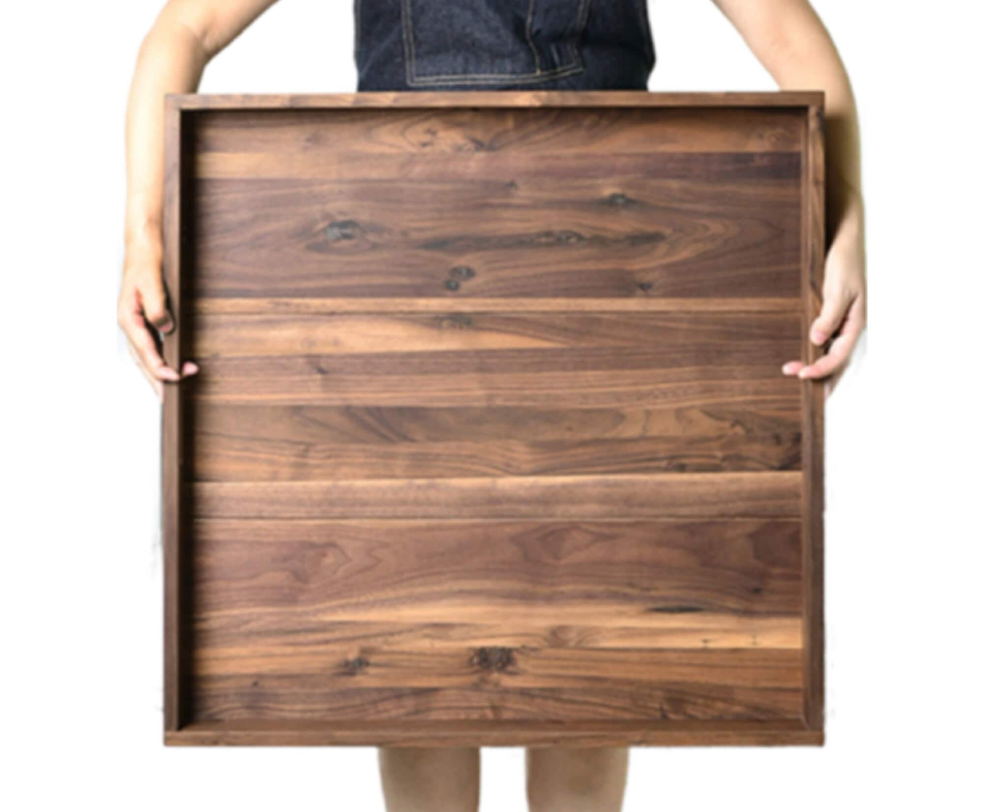 Vassoio ottomano, grande, vassoio rustico, vassoio in legno, vassoio per la colazione, vassoio da cucina, vassoio da portata, vassoio in legno, decora