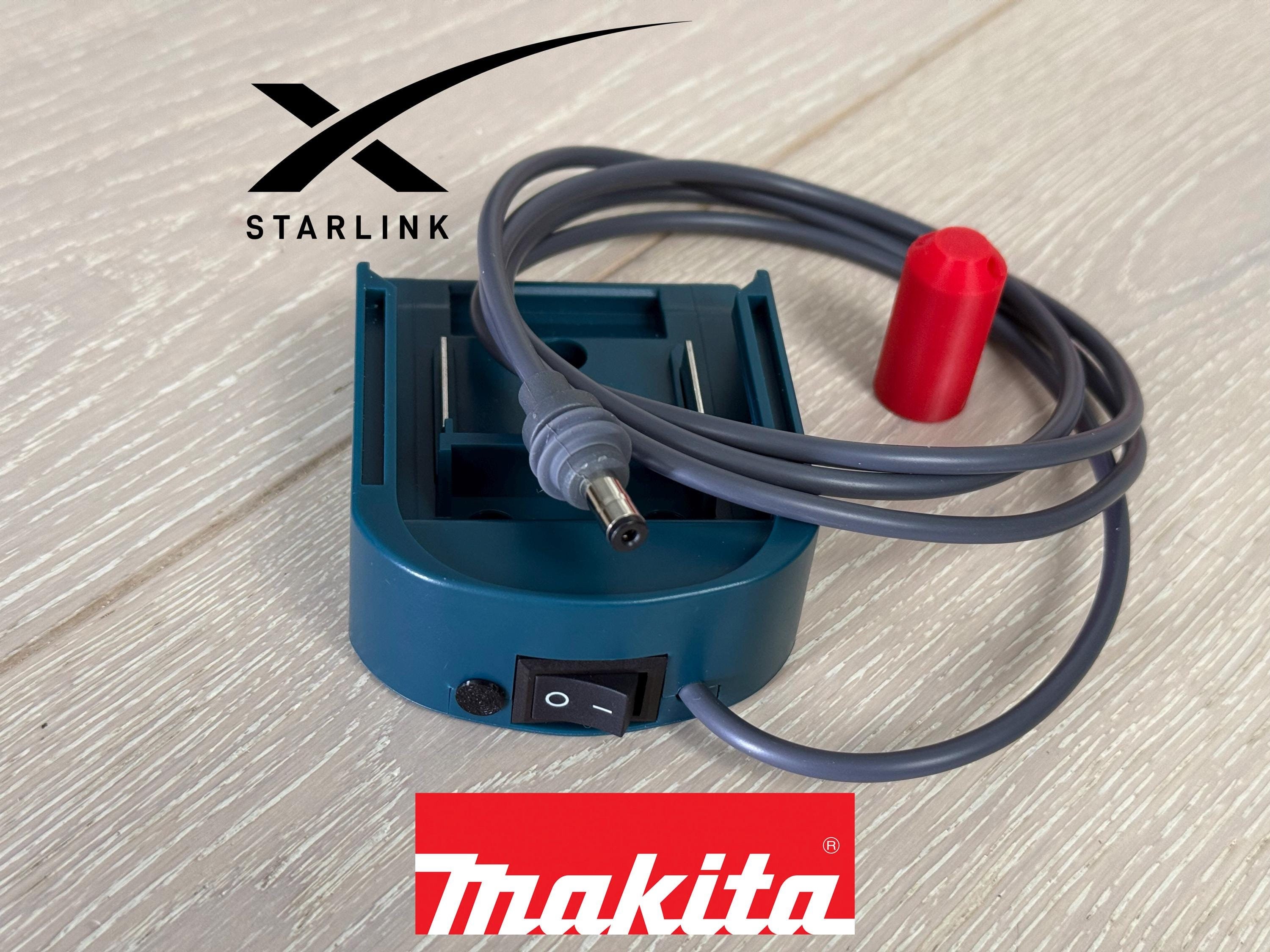 Adattatore di alimentazione per batteria Starlink Mini a Makita 18v / Adattatore per batteria Starlink Mini Makita / Alimentazione fuori rete per Star