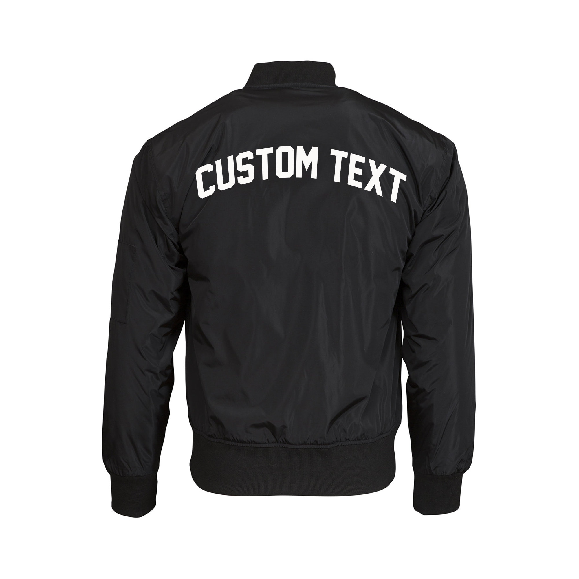 Bomber personalizzato da uomo, giacca bomber imbottita con personalizzazione ricamata, giacca ricamata personalizzata per uomo, giacca con logo aziend