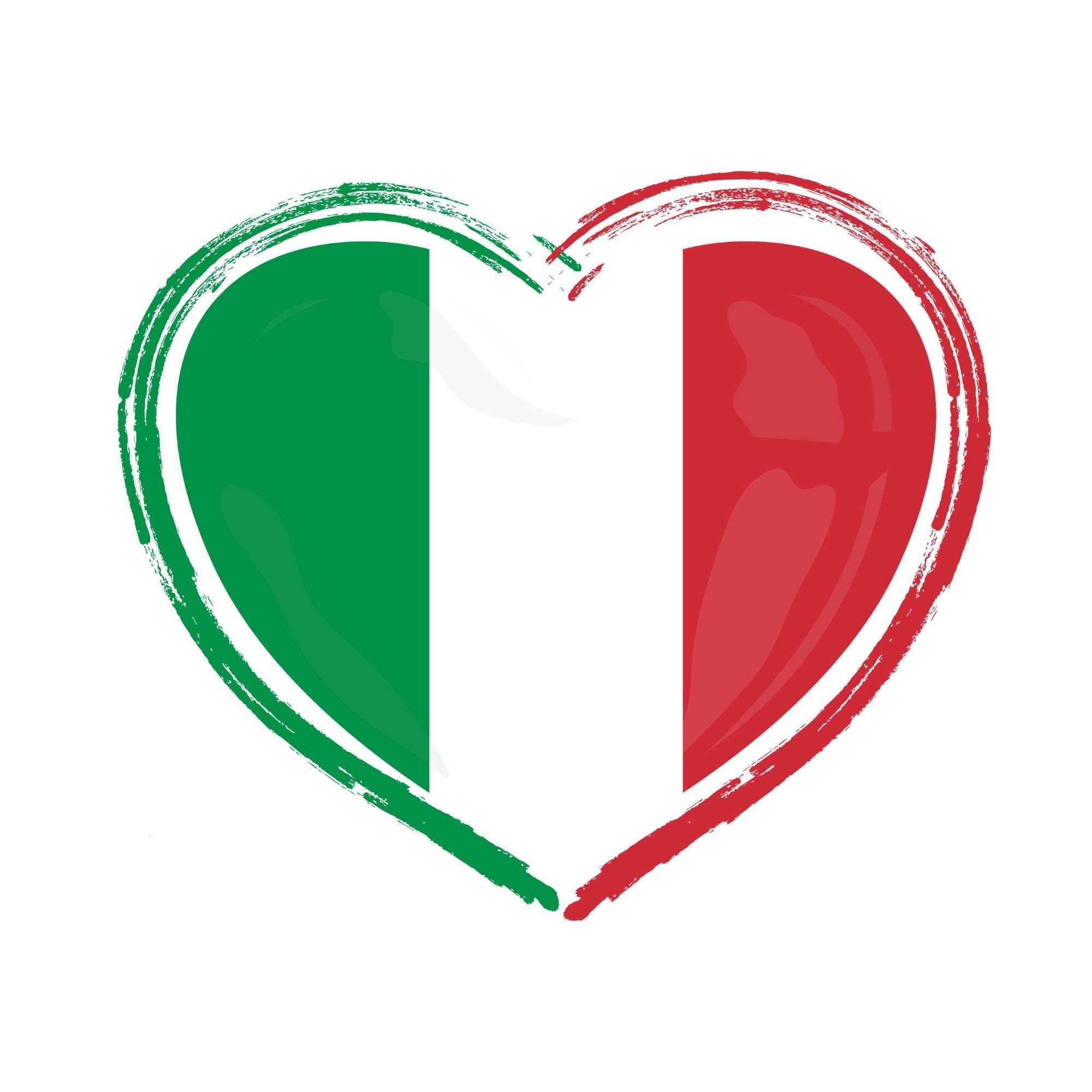 2 adesivi per auto con bandiera italiana, set di adesivi per auto, moto, laptop, casco, adesivo in vinile italiano, resistente alle intemperie, nazion