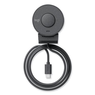 Logitech 960001414 Brio 305 Web Camera, 1920 pixels x 1080 pixels, 2 Mpixels, Graphite