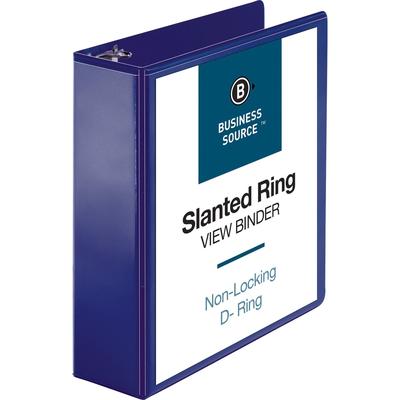 Business Source 28455 View Binder, D-Ring, 3