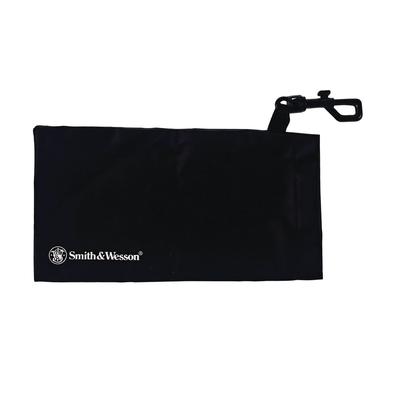 Smith & Wesson Safety Glasses Carrying Pouch with Belt Clip, 4.25 x 0.25 x 4.25, Black, 12/Carton (KCC19941)