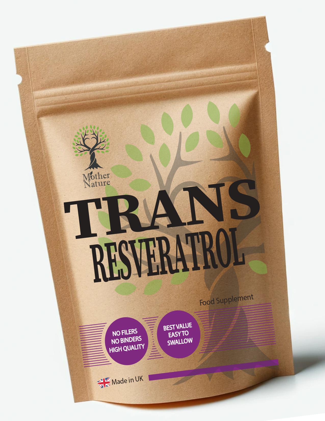 Capsule di Trans Resveratrolo 400 mg: integratore vegano a base vegetale