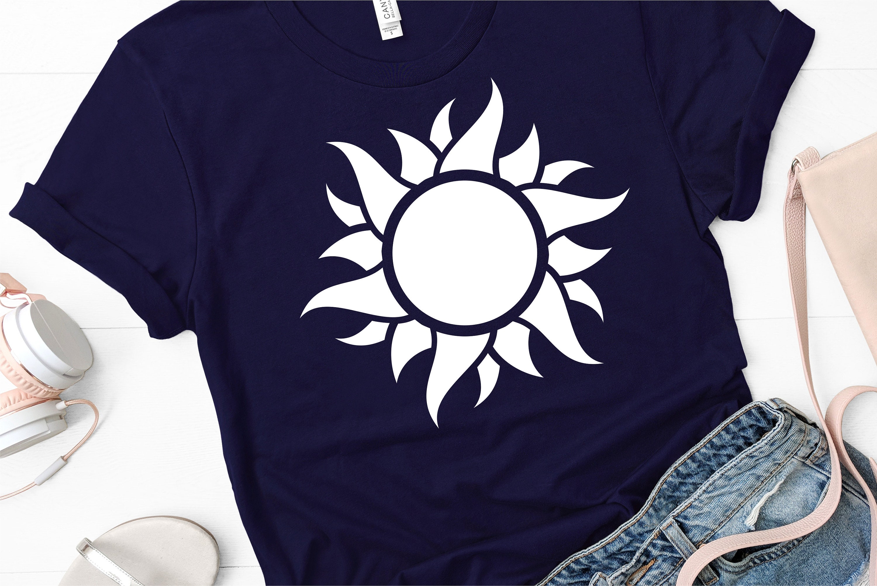 Fancy Black Sun or Sunshine Silhouette Sun svg, Sunburst SVG, sun clipart, sunshine svg, summer sun svg, sun rays svg, Boho sun png svg