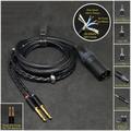 Cavo per Bayer Dynamic T1/T5/Amiron/Aventho - Lunghezza personalizzata - Connettori personalizzati XLR 4 pin bilanciato/2,5 mm/4,4 mm/3,5 mm/6,3 mm