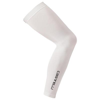 Castelli - UPF 50+ Light Leg 2 Sleeves - Beinlinge Gr M grau/weiß