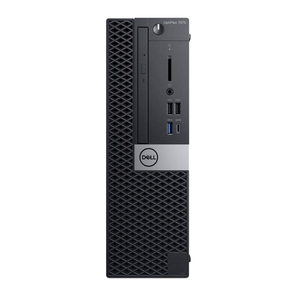 Dell Optiplex 7070-SFF Refurbished Desktop PC, Intel Core i5, 16GB Memory, 256GB Solid State Drive, Windows 10 Pro