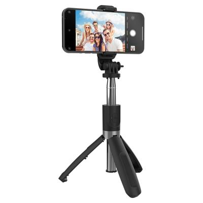 Hypergear Snapshot Wireless Selfie Stick, 7-1/2"h X 1-7/16"w X 1-13/16"l, Black, Hpl15437
