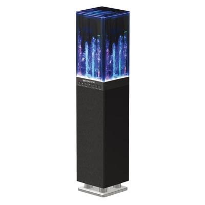Emerson Ehs-2001 6W Dancing Water Light Bluetooth Stereo Speaker Tower, Black