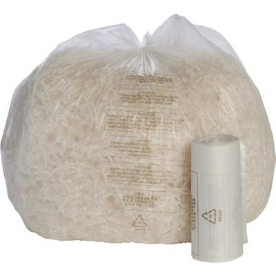 Skilcraft Shredder Bags, 31" X 36", 26 Gallons, Clear, Roll Of 50 Bags, (Abilityone 8105-01-399-4792)