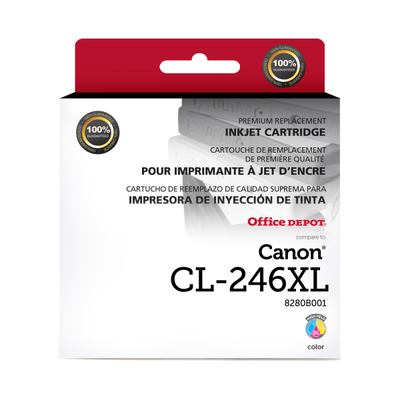 Office Depot Brand Remanufactured High-Yield Tri-Color Ink Cartridge Replacement For Canon Cl-246Xl, Odcl246Xl