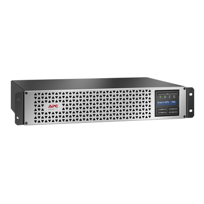 Apc Smart 6-Outlet Uninterruptible Power Supply, 750Va/600 Watts, Smtl750Rm2Uc