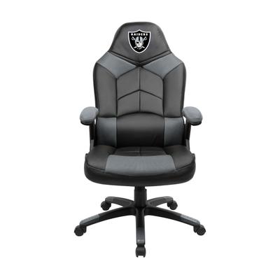 Imperial Nfl Faux Leather Oversized Computer Gaming Chair, Las Vegas Raiders