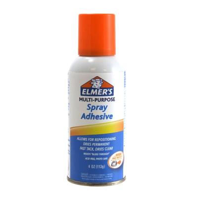 Elmer's Spray Adhesive, Clear, 4 Oz