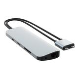 Targus Hyperdrive Viper 10-In-2 Usb-C Hub, 5/8"h X 1-15/16"w X 5-11/16"d, Silver, Hd392-Silver