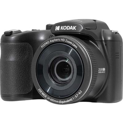 Kodak Pixpro Az255 16.4 Megapixel Compact Camera - Black - 1/2.3" Bsi Cmos Sensor - Autofocus - 3"lcd - 25X Optical Zoom - 4X Digital Zoom - Optical (Is) - 4608 X 3456 Image - 1920 X 1080 Video