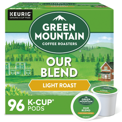 Green Mountain Coffee Single-Serve Coffee K-Cup Our Blend, Carton Of 96, 4 X 24 Per Box