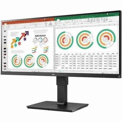 Lg Ultrawide 34Bn770-B 34" Class Qhd Lcd Monitor - 21:9 - Matte Black - 34" Viewable - In-Plane Switching (Ips) Technology - Wled Backlight - 3440 X 1440 - 16.7 Million Colors - Freesync - 300 Nit Typical - 5 Ms Gtg