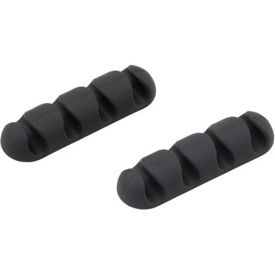 Bluelounge Cabledrop Multi Cable Anchor For Multiple Cords - Cable Anchor - Black - 2 - 2.60