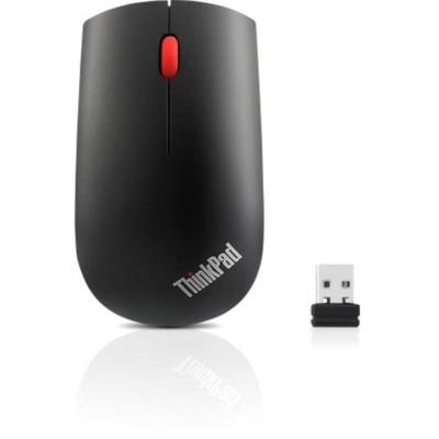 Lenovo Thinkpad Essential Wireless Mouse - Optical - Wireless - Radio Frequency - 2.40 Ghz - Black - Usb - Symmetrical