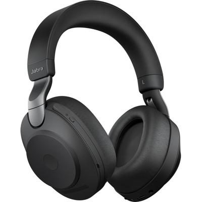 Jabra Evolve2 85 Headset - Stereo - Wireless - Bluetooth - Over-The-Head - Binaural - Supra-Aural - Black