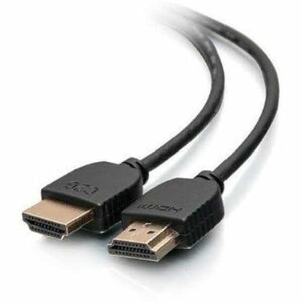 C2G 6 Ft 4K Hdmi Cable - Ultra Flexible Cable With Low Profile Connectors - Hdmi Cable Male - 6 Ft - Double Shielded - Black
