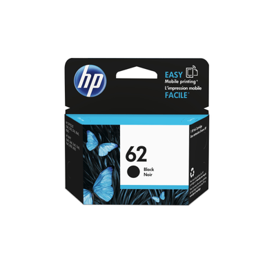 Hp 62 Black Ink Cartridge, C2P04An
