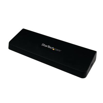 Startech.com Usb 3.0 Docking Station - Windows / Macos Compatible - Supports Dual Displays, Hdmi / Displayport Or 4K Ultra Hd On A Single Monitor - Usb3Dockhdpc - Dual Monitor Docking Station
